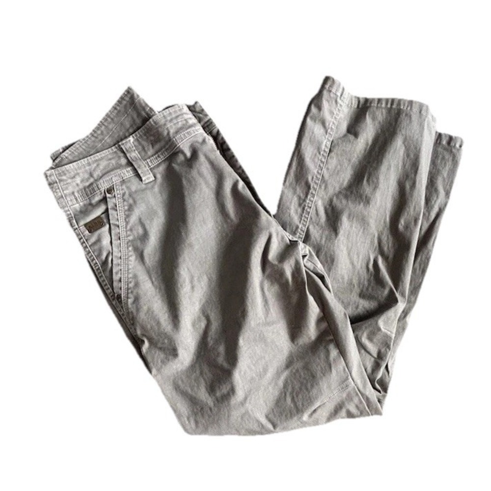 KUHL Pants men's  Slackr Outdoor Hiking Khaki Gore pro Utility Workwear 33/30